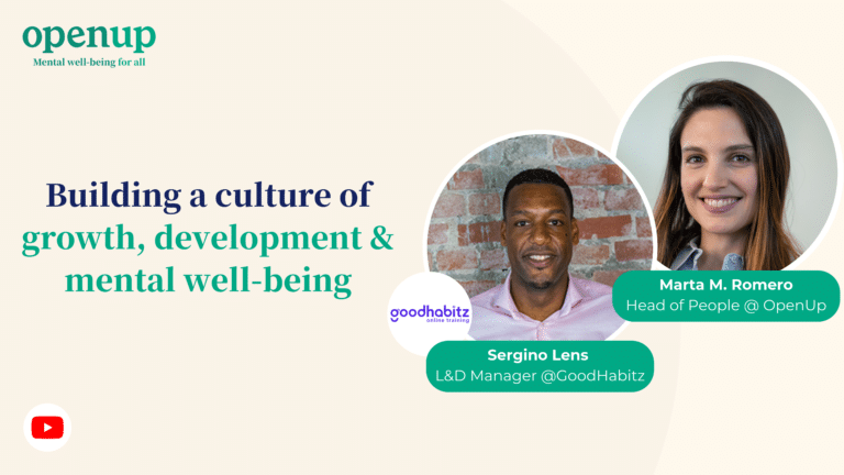 Building a culture of growth, development & mental well-being - with GoodHabitz