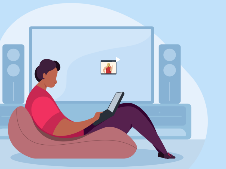 an employee in a workplace culture that is supporting him