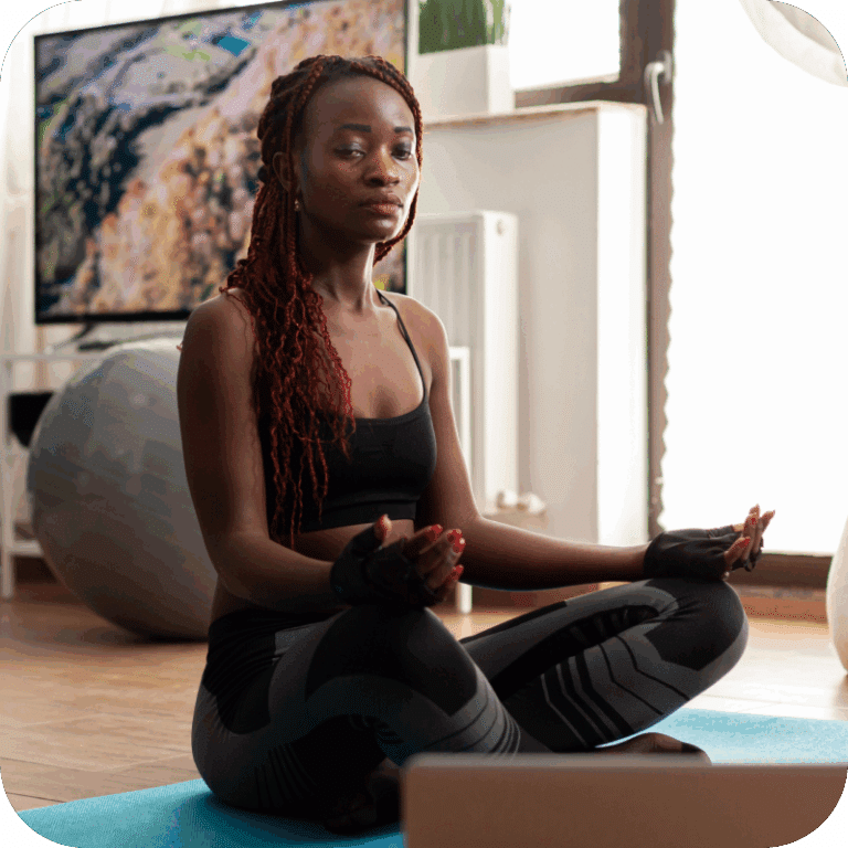 OpenUp offers regular mindfulness classes and mindfulness trainings for groups, fully online