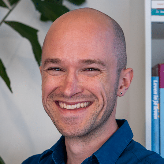 Portrait of Daan van Overbeek, Psycholoog