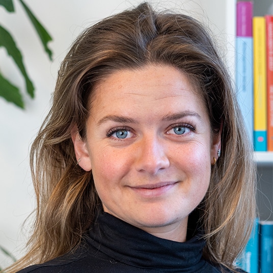 Portrait of Willemijn Pels Rijcken, Psychologist